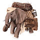 Elephant with bagage for 12 cm Neapolitan Nativity Scene s3