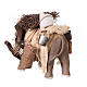 Éléphant chargé crèche napolitaine 12 cm s6