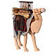 Standing camel with saddle and chickens for 12 cm Neapolitan Nativity Scene s3