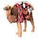 Standing camel with saddle and objects for 12 cm Neapolitan Nativity Scene s2