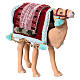 Set mit 3 reich geschmückten Kamelen für 12 cm Krippe im neapolitanischen Stil s8