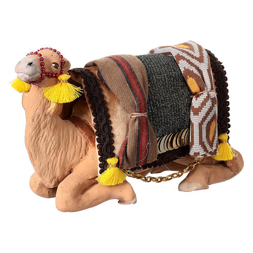 Set of 3 caparisoned camels for Neapolitan 12 cm Nativity Scene 7