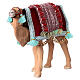 Set of 3 caparisoned camels for Neapolitan 12 cm Nativity Scene s5
