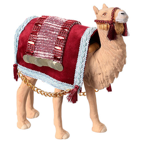 Camels with saddle, set of 3, for 15-16 cm Neapolitan Nativity Scene 9