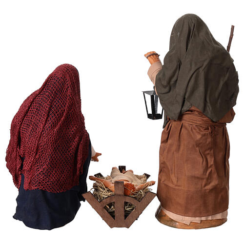 Nativity Holy Family set with lantern, 30cm 9