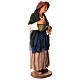 Woman seasoning an artichoke for 30 cm Neapolitan Nativity Scene s4