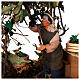 Grape gatherer in motion for 12 cm Neapolitan Nativity Scene s2