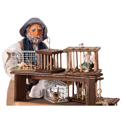 Animal seller, animated figurine for 24 cm Neapolitan Nativity Scene 2