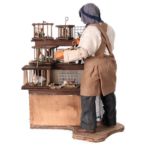 Animal seller, animated figurine for 24 cm Neapolitan Nativity Scene 3