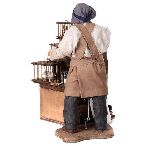 Animal seller, animated figurine for 24 cm Neapolitan Nativity Scene 5