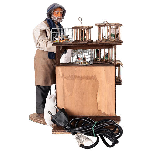 Animal seller, animated figurine for 24 cm Neapolitan Nativity Scene 6