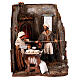 Bakers with oven, animated figurine for 24 cm Neapolitan Nativity Scene, 35x35x45 cm s3