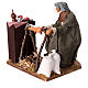 Man cooking a piglet on the spit, animated figurine for 30 cm Neapolitan Nativity Scene s4