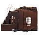 Illuminated barn with Nativity, 40x30x26 cm, for Neapolitan Nativity Scene of 13 cm s6