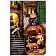 Illuminated Nativity Scene with mill and fountain for 13 cm Neapolitan Nativity Scene, 80x55x90 cm s8