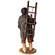 Man with ladder for 30 cm Neapolitan Nativity Scene s6