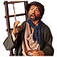 Man with ladder Neapolitan Nativity Scene 30 cm s2