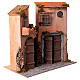 Double house, 55x55x30 cm, for 20 cm Neapolitan Nativity Scene s3