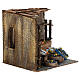 Scena sklep z rybami do szopki neapolitańskiej 12 cm, 20x20x20 cm s4