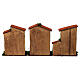 Assorted houses for Neapolitan nativity scene 10x10x5 cm for shepherds 5 cm s5