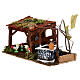 Chicken coop scene 15x25x10 cm Neapolitan nativity scene 10 cm s3