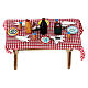 Tavola con frutta presepe napoletano 5 cm s4