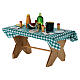Tavola con frutta presepe napoletano 5 cm s5