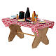 Tavola con frutta presepe napoletano 5 cm s6