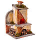 Scena fuoco 10-12 cm presepe napoletano 20x15x12 cm s3