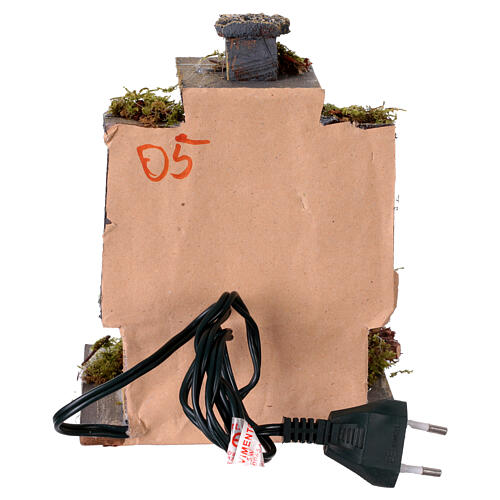 Horno pequeño belén 10-12 cm belén napolitano 20x15x10 cm 4