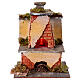 Forno piccolo presepe 10-12 cm presepe napoletano 20x15x10 cm s1