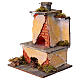 Forno piccolo presepe 10-12 cm presepe napoletano 20x15x10 cm s2