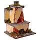 Forno piccolo presepe 10-12 cm presepe napoletano 20x15x10 cm s3