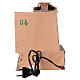 Scena forno presepe napoletano 14 cm effetto luce 20x15x15 cm s4