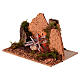 Fireplace for 6 cm Neapolitan Nativity Scene, 10x20x15 cm s2