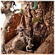 Szene mit Wassertrog und Bewegung – 45 × 35 × 45 cm, geeignet für eine 20–25 cm Krippe, neapolitanischer Stil s6