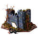 Castle with 3 towers, 18th-century style, for Neapolitan Nativity Scene with 5 cm figures, 25x30x45 cm s6