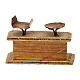 Balance à deux plateaux 3 cm crèche napolitaine 10 cm s3