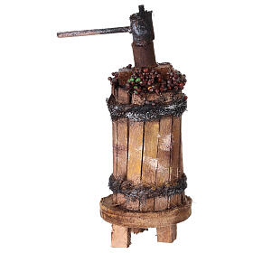 Torchio uva 10x4 cm Presepe Napoletano 12-14 cm