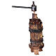 Ancient winepress of 8x2 cm for 10 cm Neapolitan Nativity Scene s2