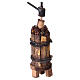 Torchio antico 8x2 cm per Presepe napoletano 10 cm s1
