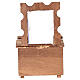 Chest of drawers with mirror, 7x6x11 cm, for 10-12 cm Nativity Scene s4