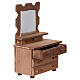 Specchiera con cassetti 7x6x11 cm per presepe 10-12 cm s2
