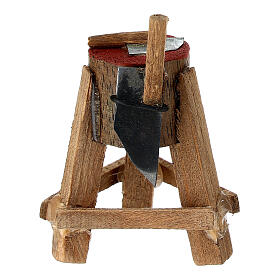 Banco macellaio 5 cm per presepe napoletano 8 cm