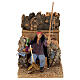 Fisherman figurine 10 cm animated Neapolitan nativity scene 10x10x20 cm s1