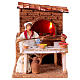 Pizzaiolo movimento 10 cm presepe napoletano 15x15x20 cm s1