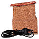 Pizzaiolo movimento 10 cm presepe napoletano 15x15x20 cm s6