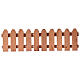 Staccionata 5x20 cm presepe napoletano 8-12 cm s1