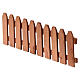 Fence 5x20 cm Neapolitan nativity scene 8-12 cm s2