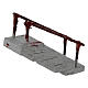 Scala dritta 5x5x10 cm presepe napoletano 4 cm s3